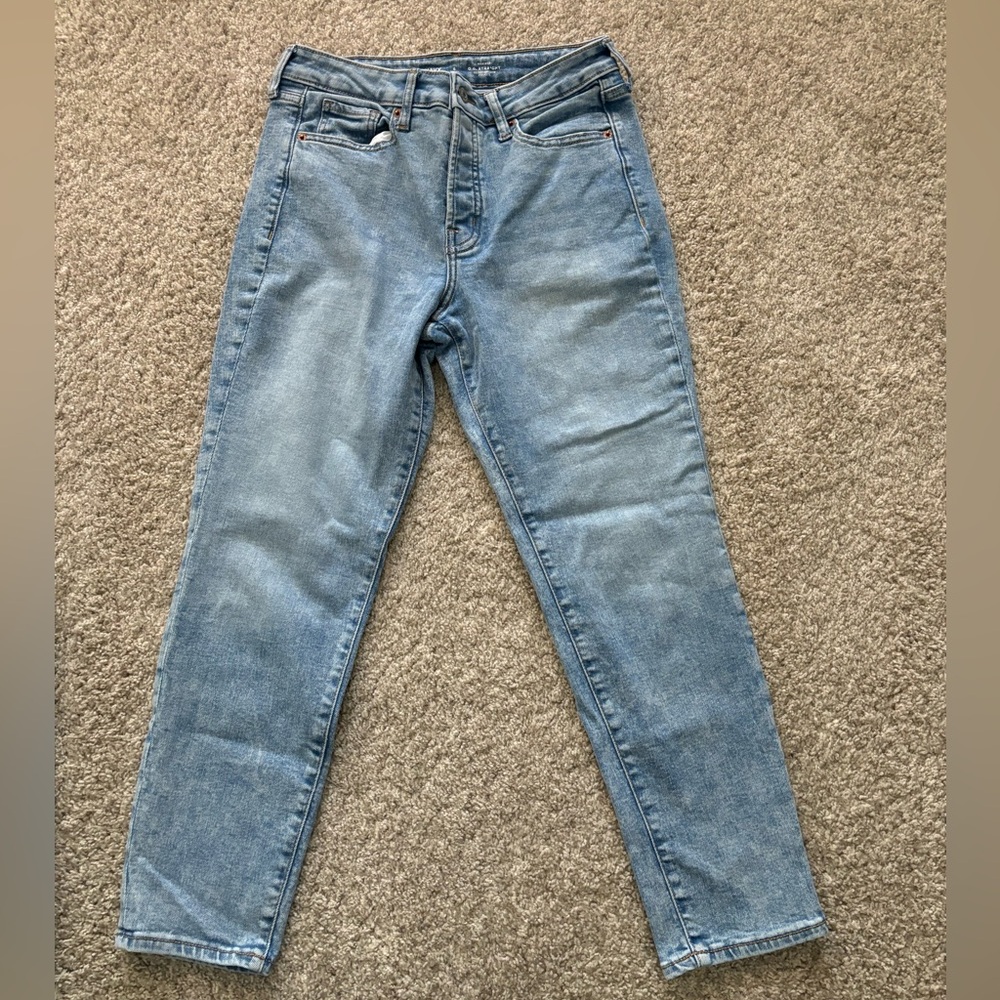 Old Navy size 6 og straight high rise jeans